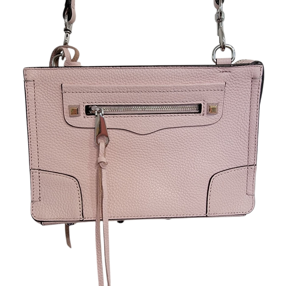 Rebecca Minkoff Regan Pastel Pink Crossbody Purse Bag